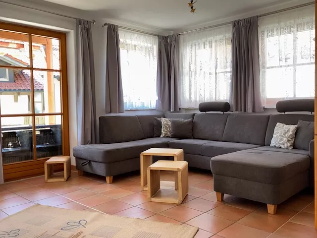 Wohnen Ferienwohnung Wiesenkammer 68 qm EG