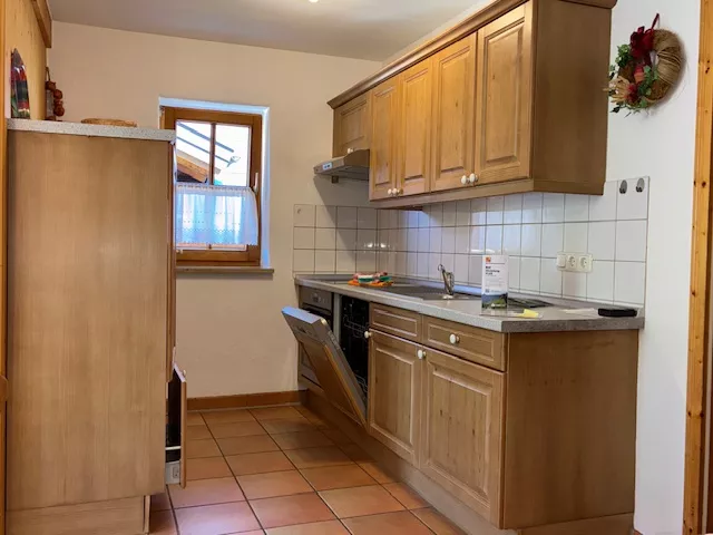 Küche Ferienwohnung Wolkenstube 68 qm 1. OG